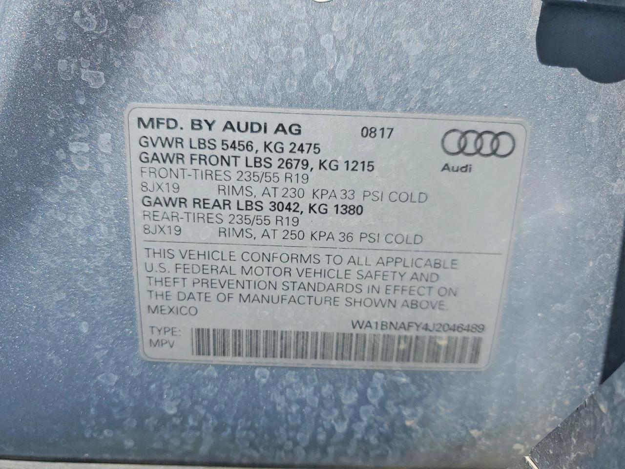 2018 AUDI Q5 PREMIUM PLUS photo 27