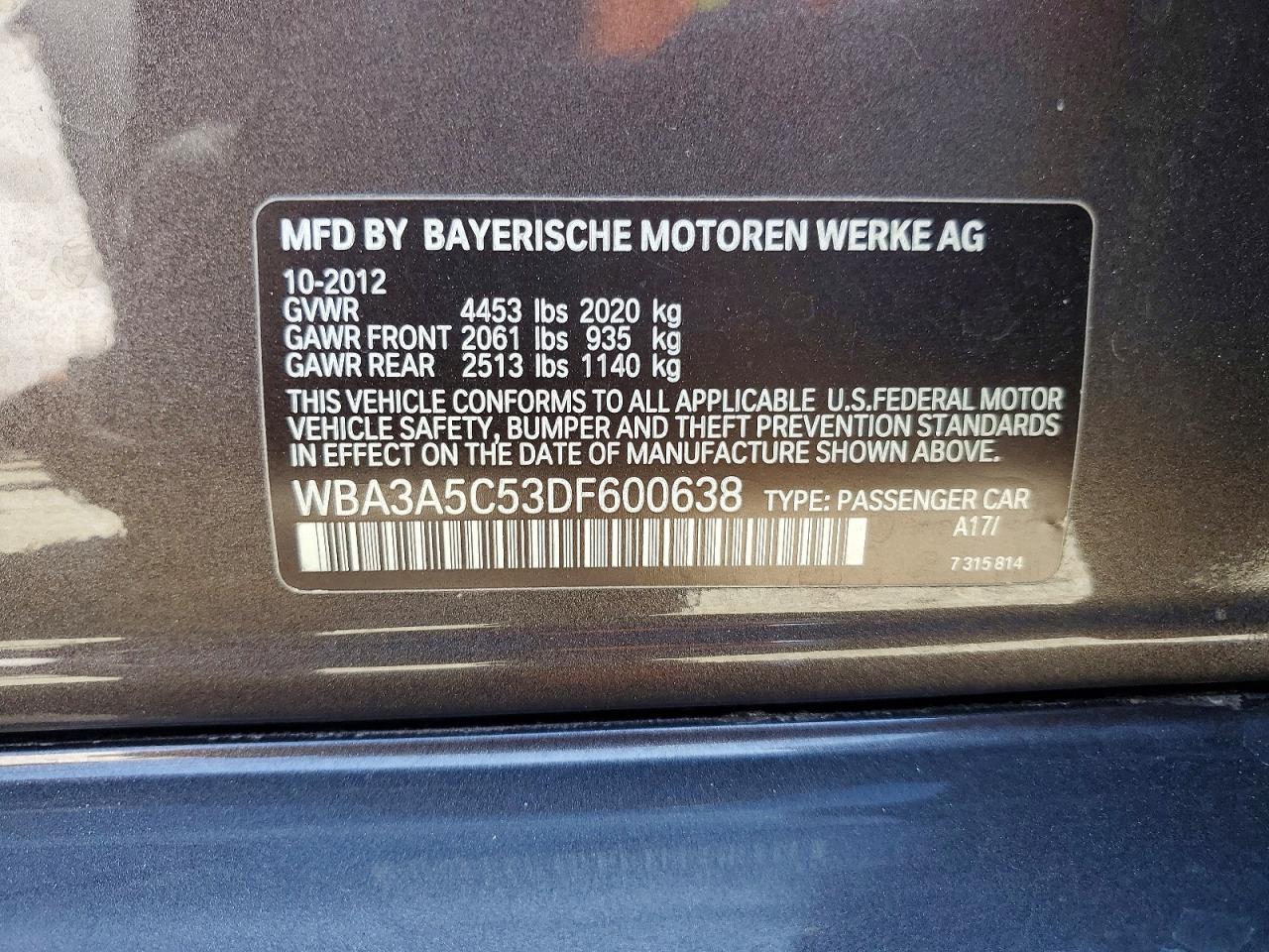 2013 BMW 328 I photo 25