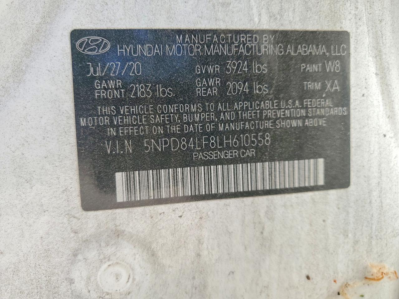 2020 HYUNDAI ELANTRA SEL photo 25