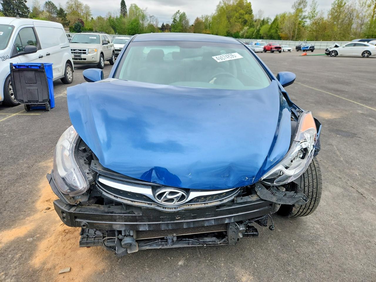 2013 HYUNDAI ELANTRA GLS photo 9