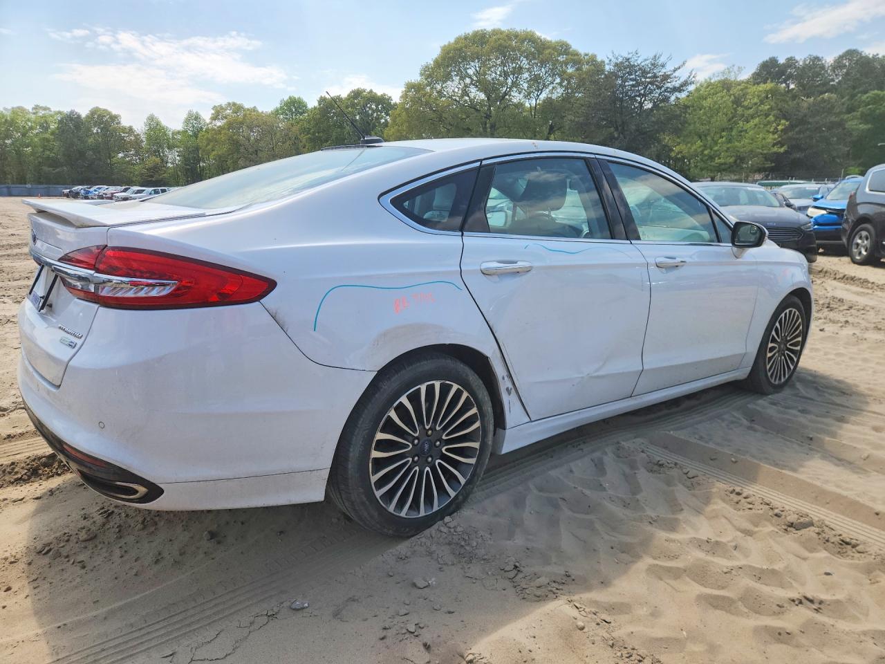 2018 FORD FUSION TITANIUM photo 3