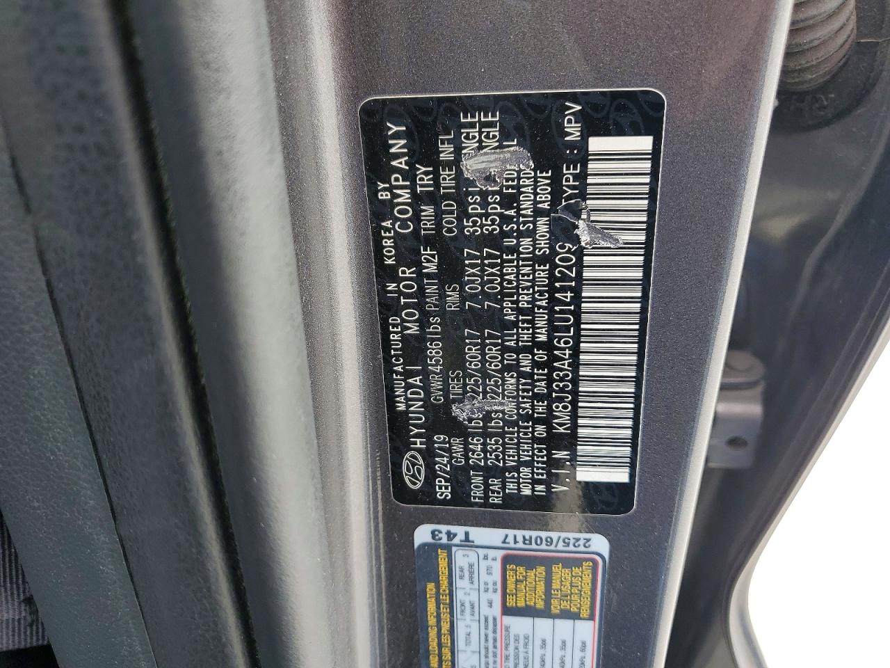 2020 HYUNDAI TUCSON VALUE photo 25