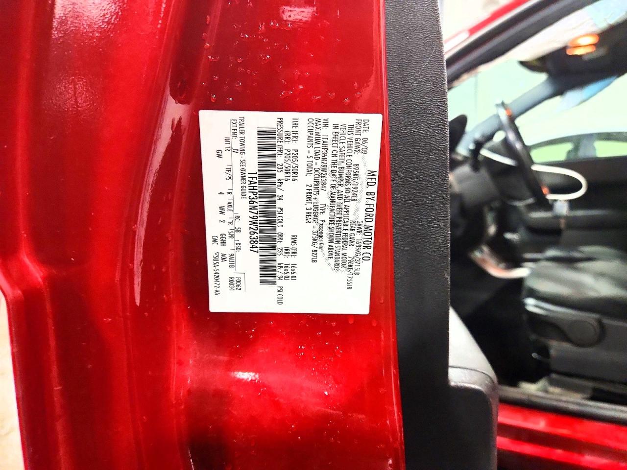 2009 FORD FOCUS SES photo 23