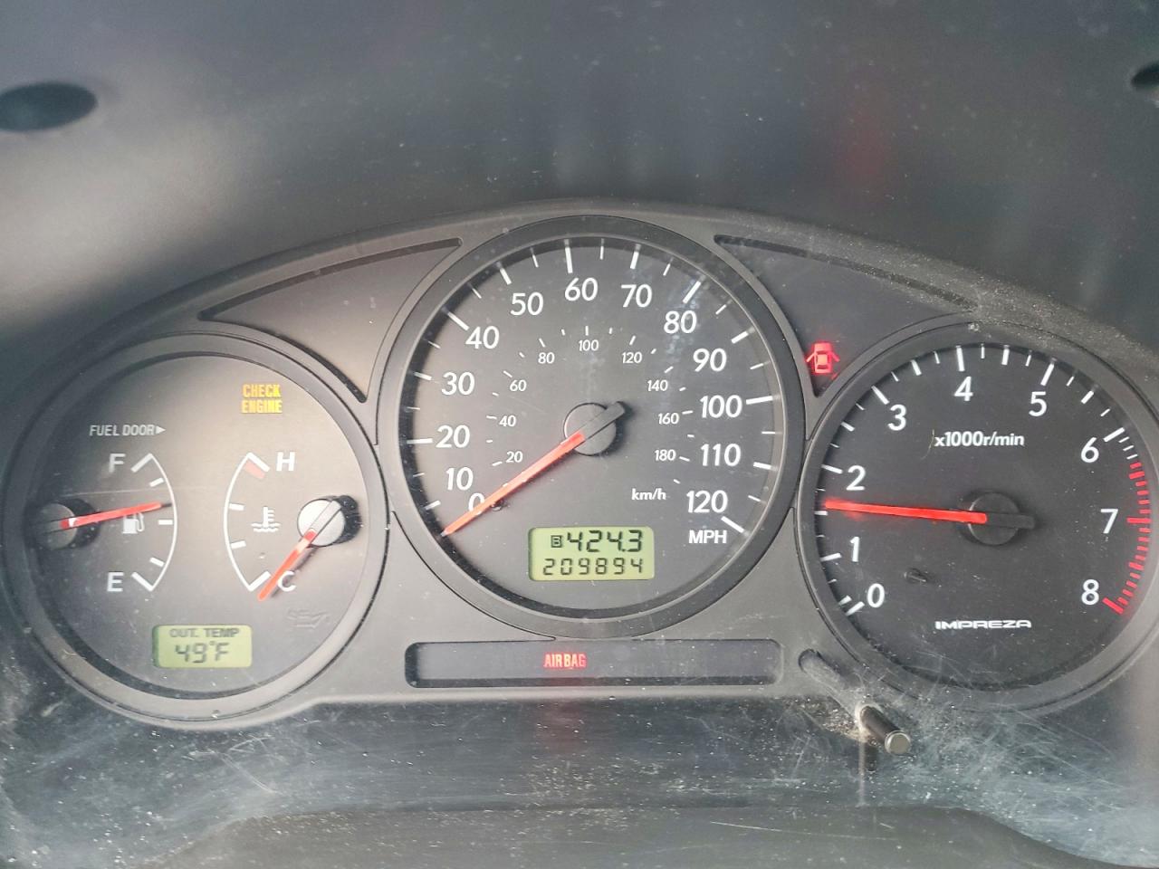 2006 SUBARU IMPREZA 2.5I photo 25