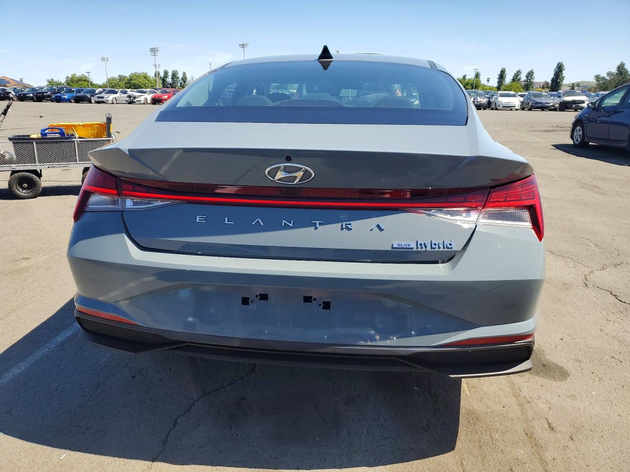 2021 HYUNDAI ELANTRA BLUE photo 11