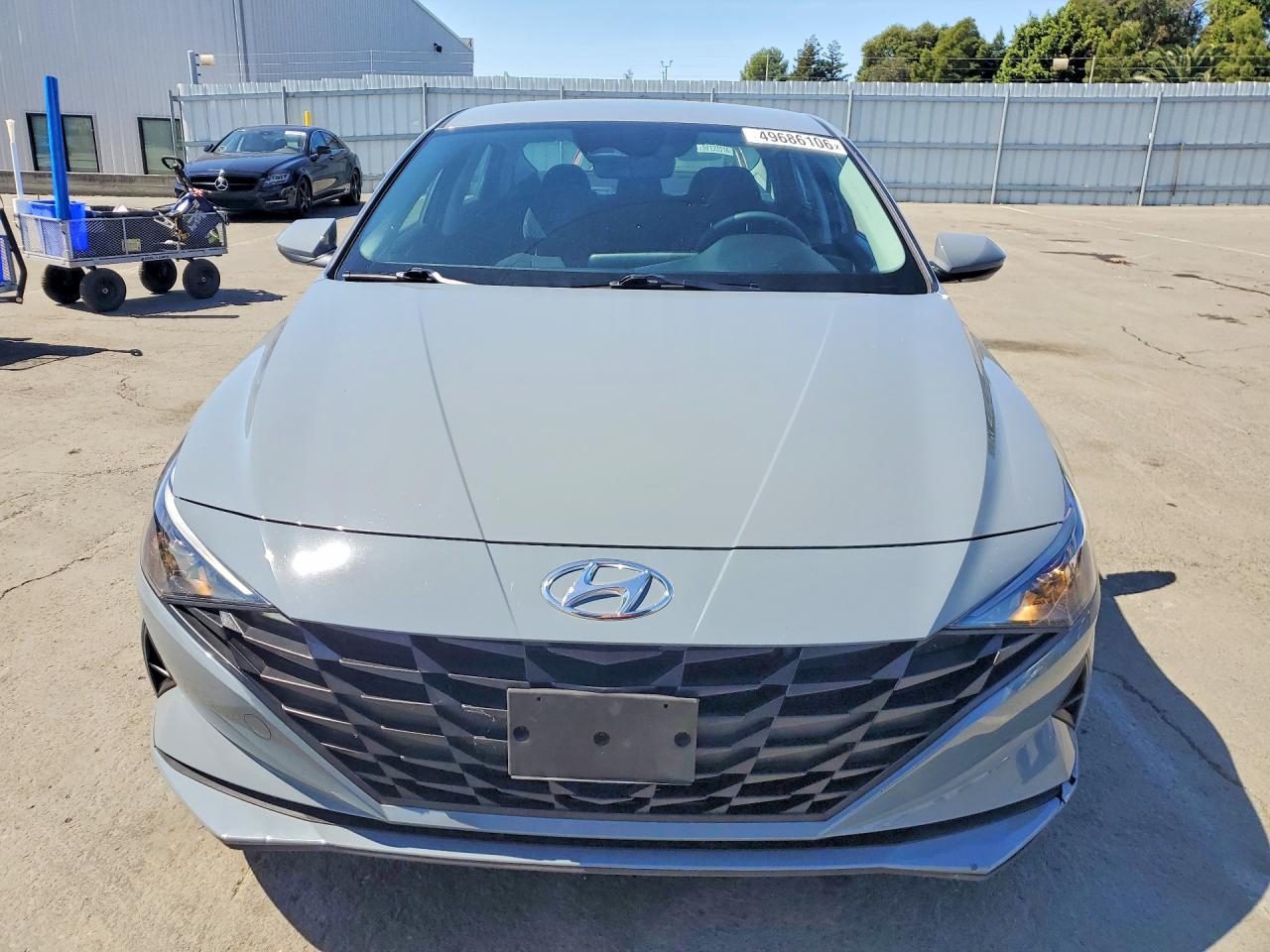 2021 HYUNDAI ELANTRA BLUE photo 9