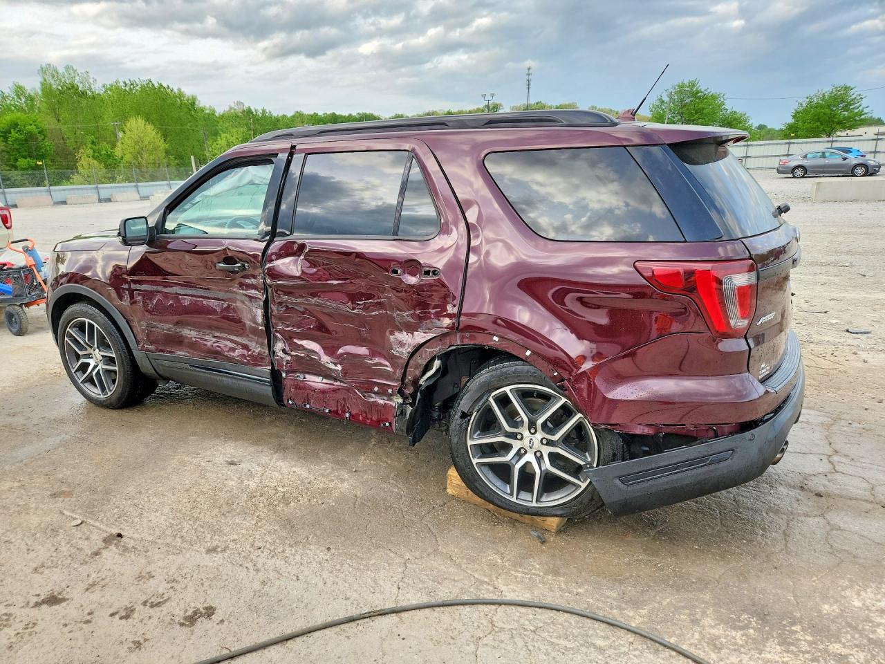 2018 FORD EXPLORER SPORT photo 3