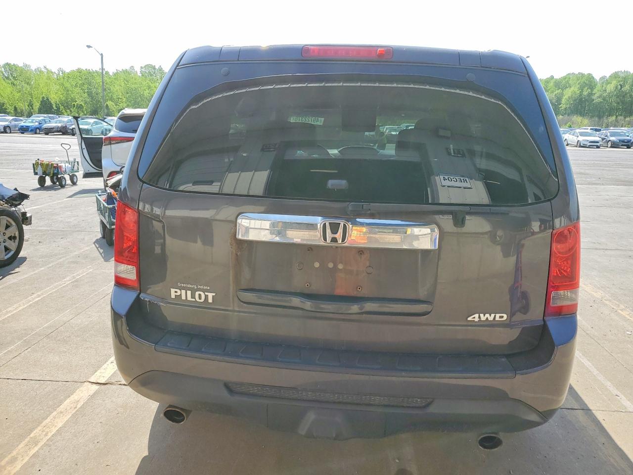 2013 HONDA PILOT EXL photo 6