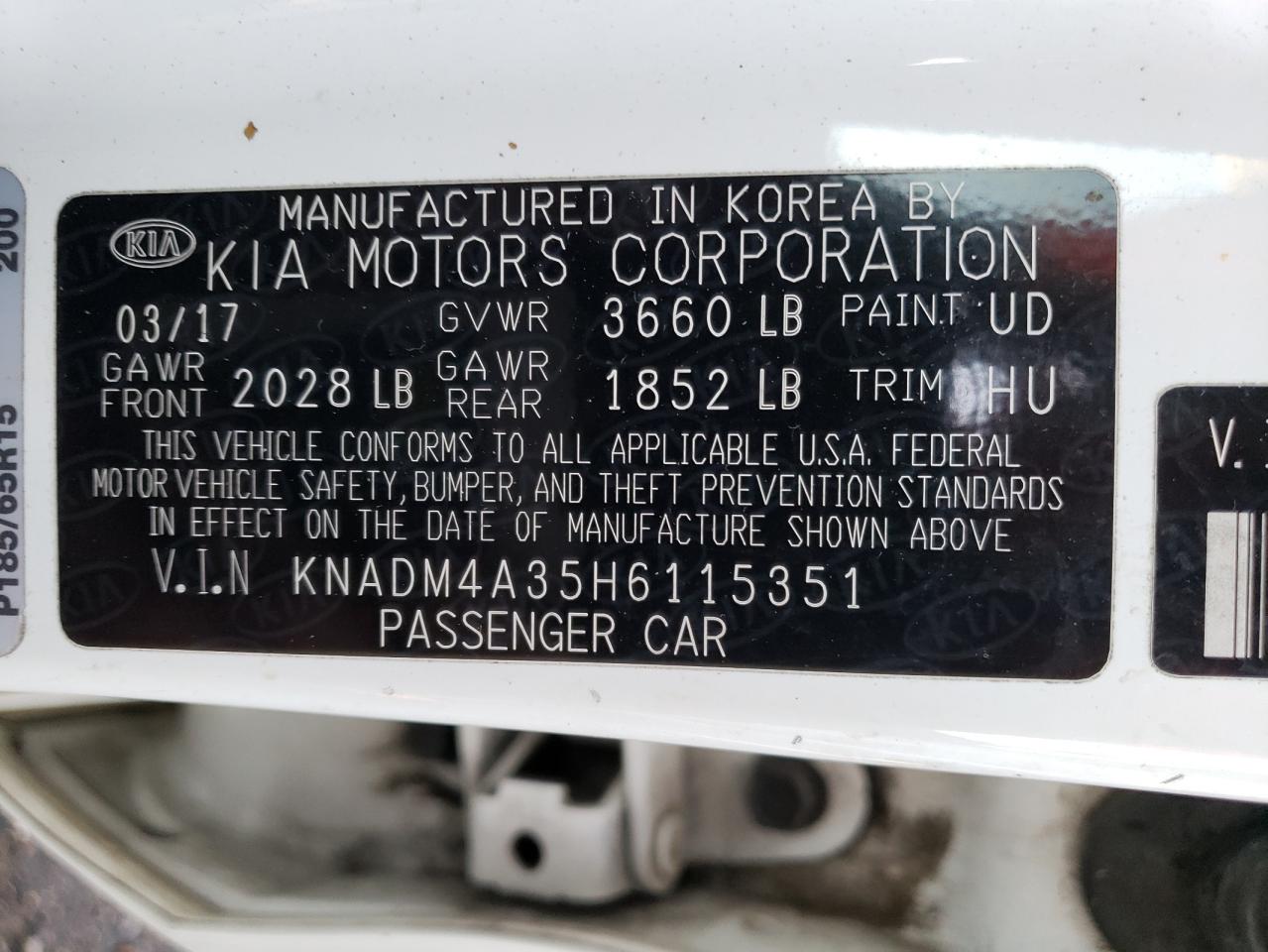 2017 KIA RIO LX photo 23