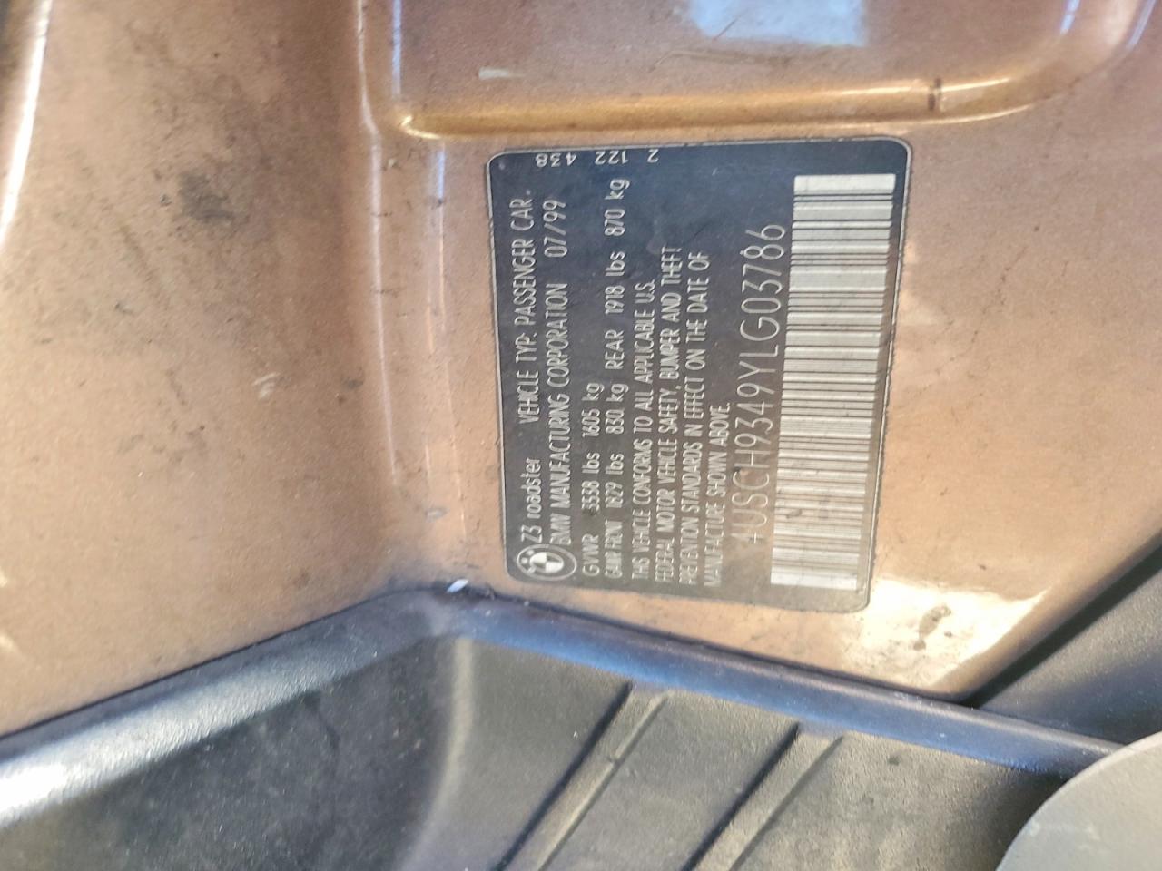 2000 BMW Z3 2.3 photo 34
