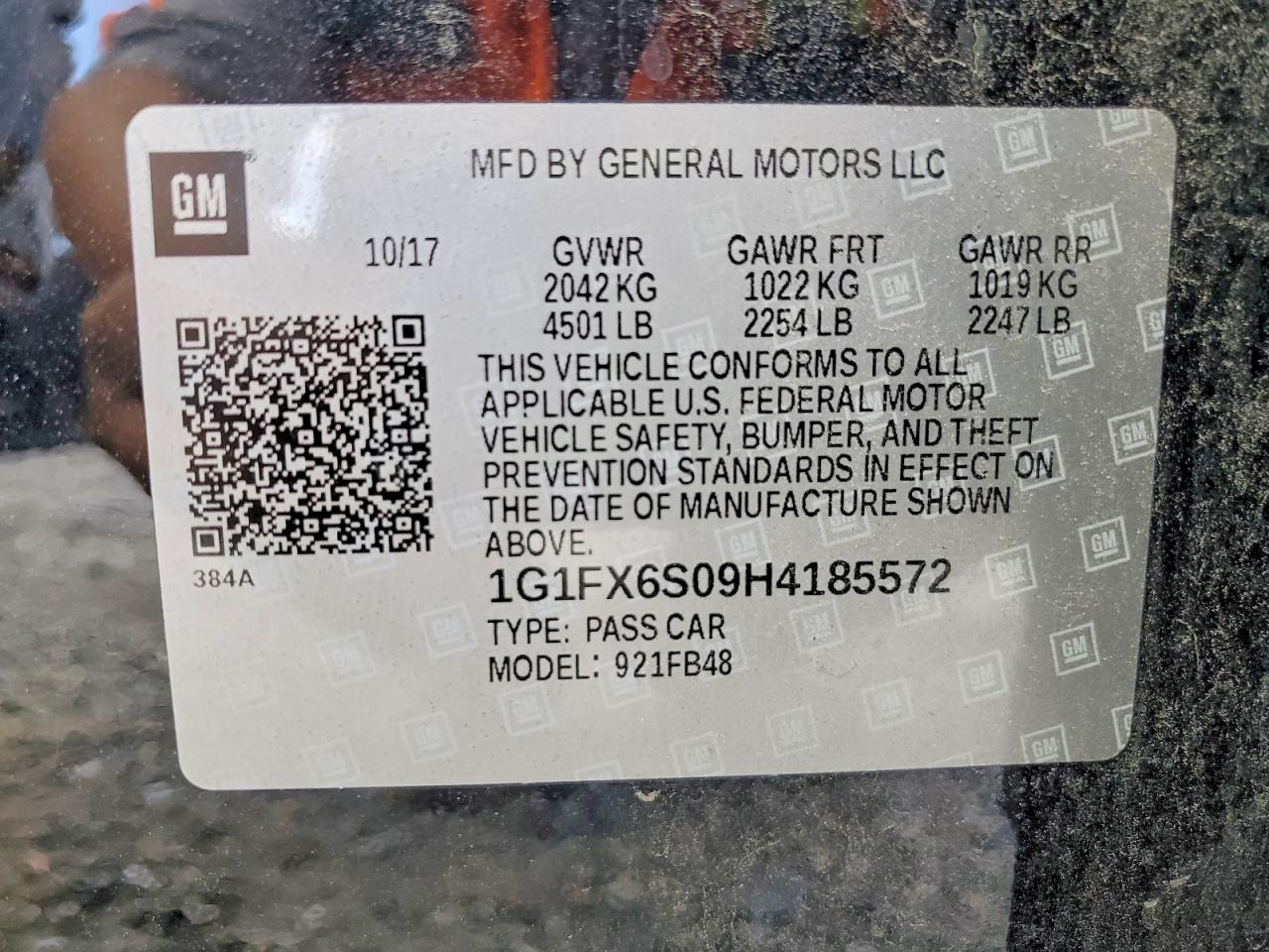 2017 CHEVROLET BOLT EV PREMIER photo 34