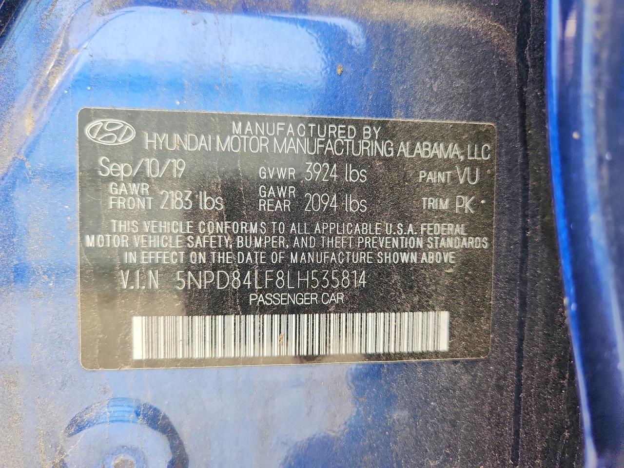 2020 HYUNDAI ELANTRA SEL photo 23