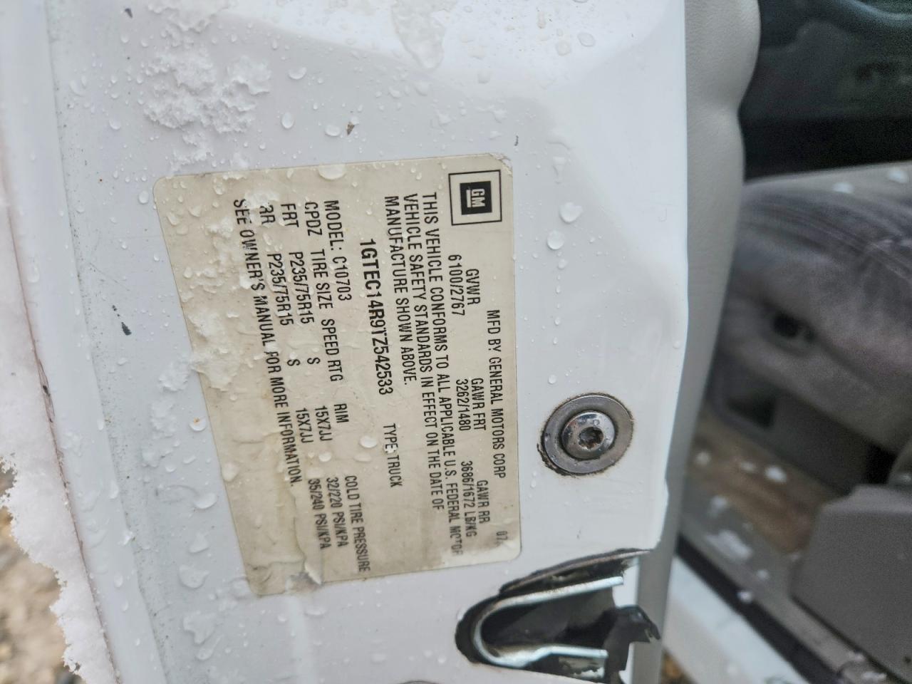 1996 GMC SIERRA C1500 photo 23