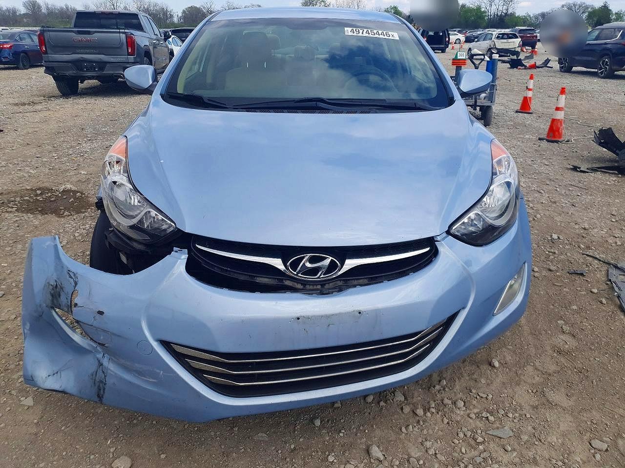 2013 HYUNDAI ELANTRA GLS photo 13