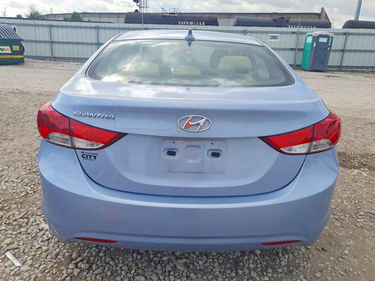2013 HYUNDAI ELANTRA GLS photo 16