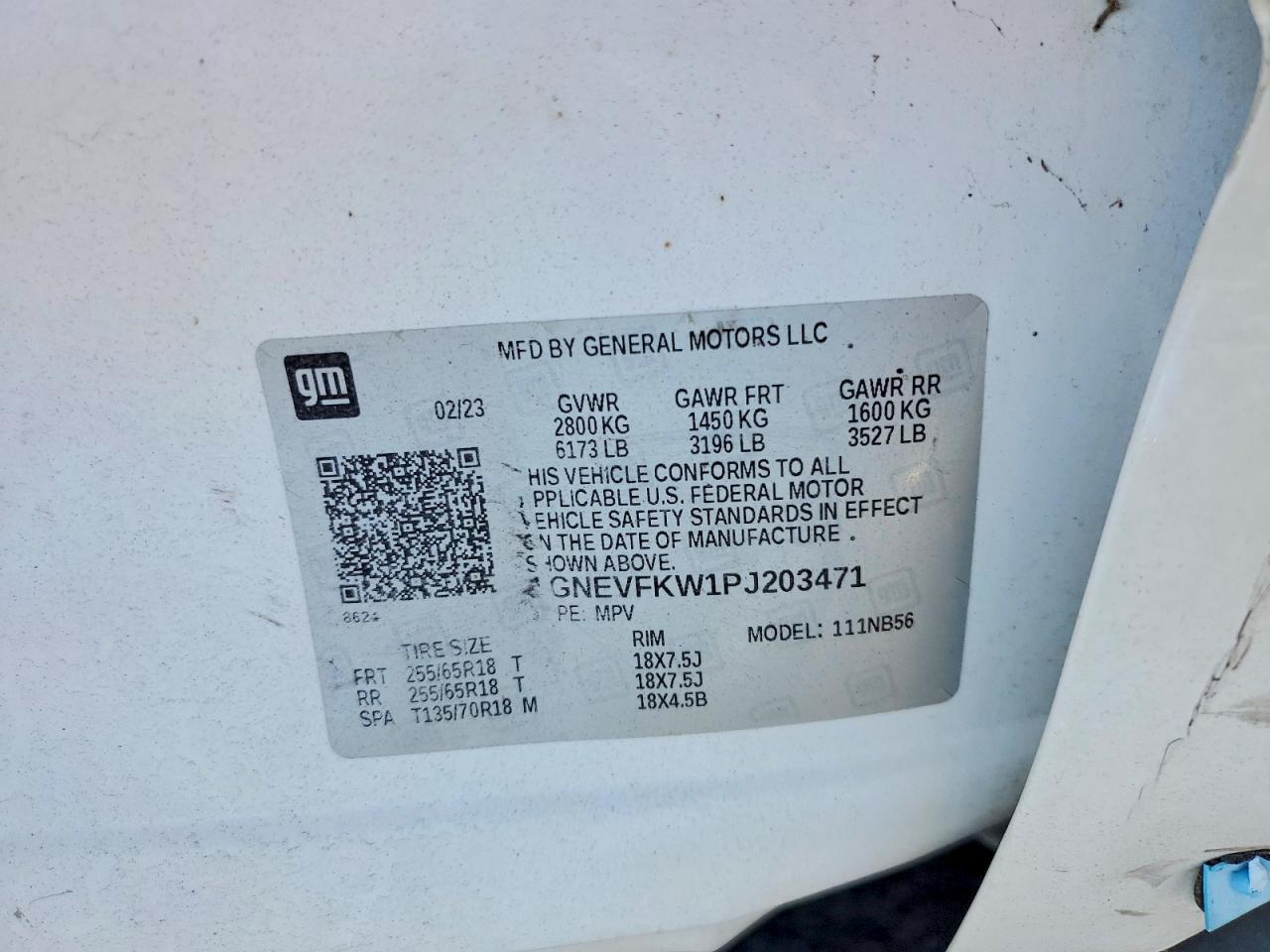 2023 CHEVROLET TRAVERSE LS photo 25