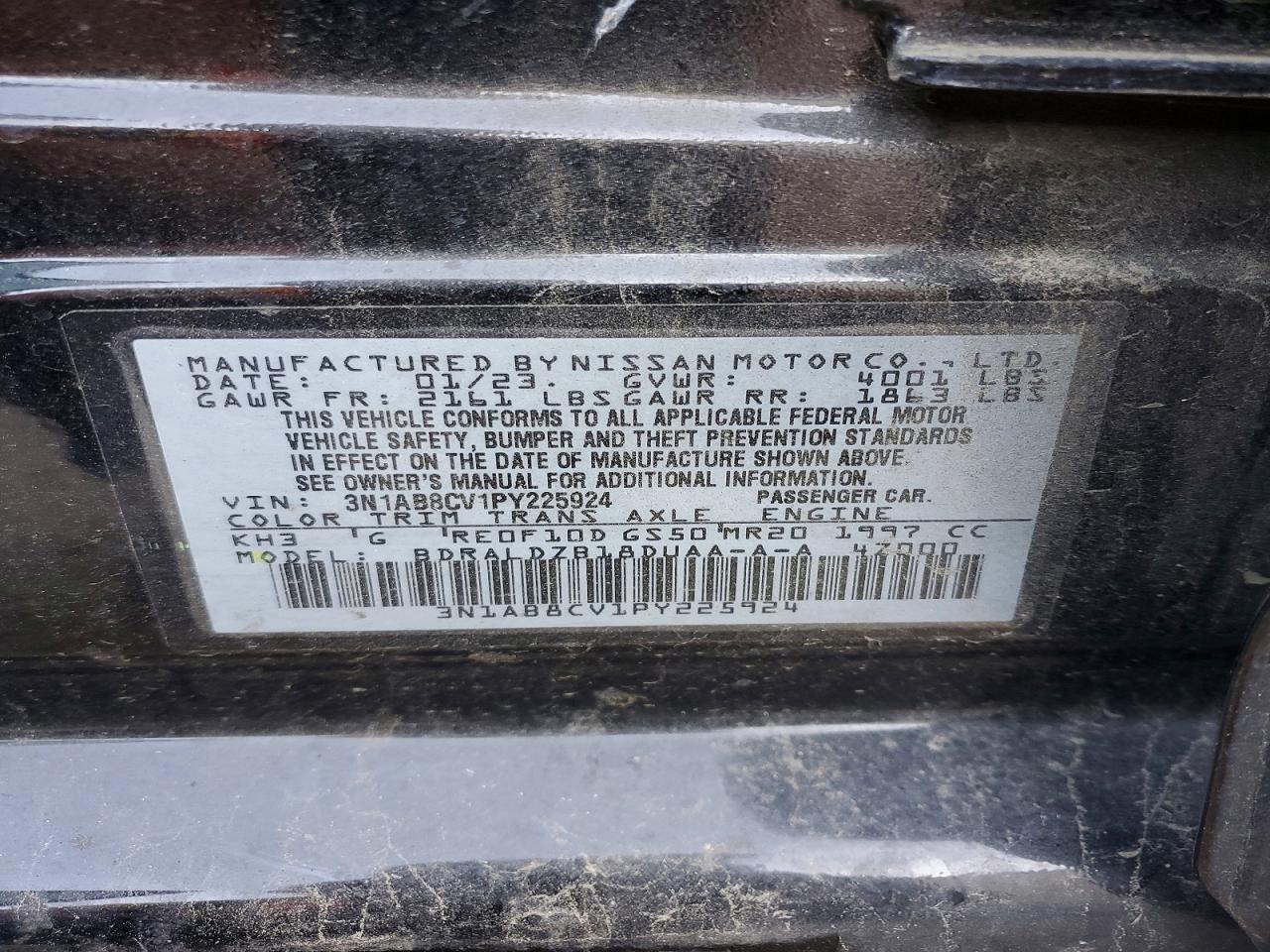 2023 NISSAN SENTRA SV photo 23