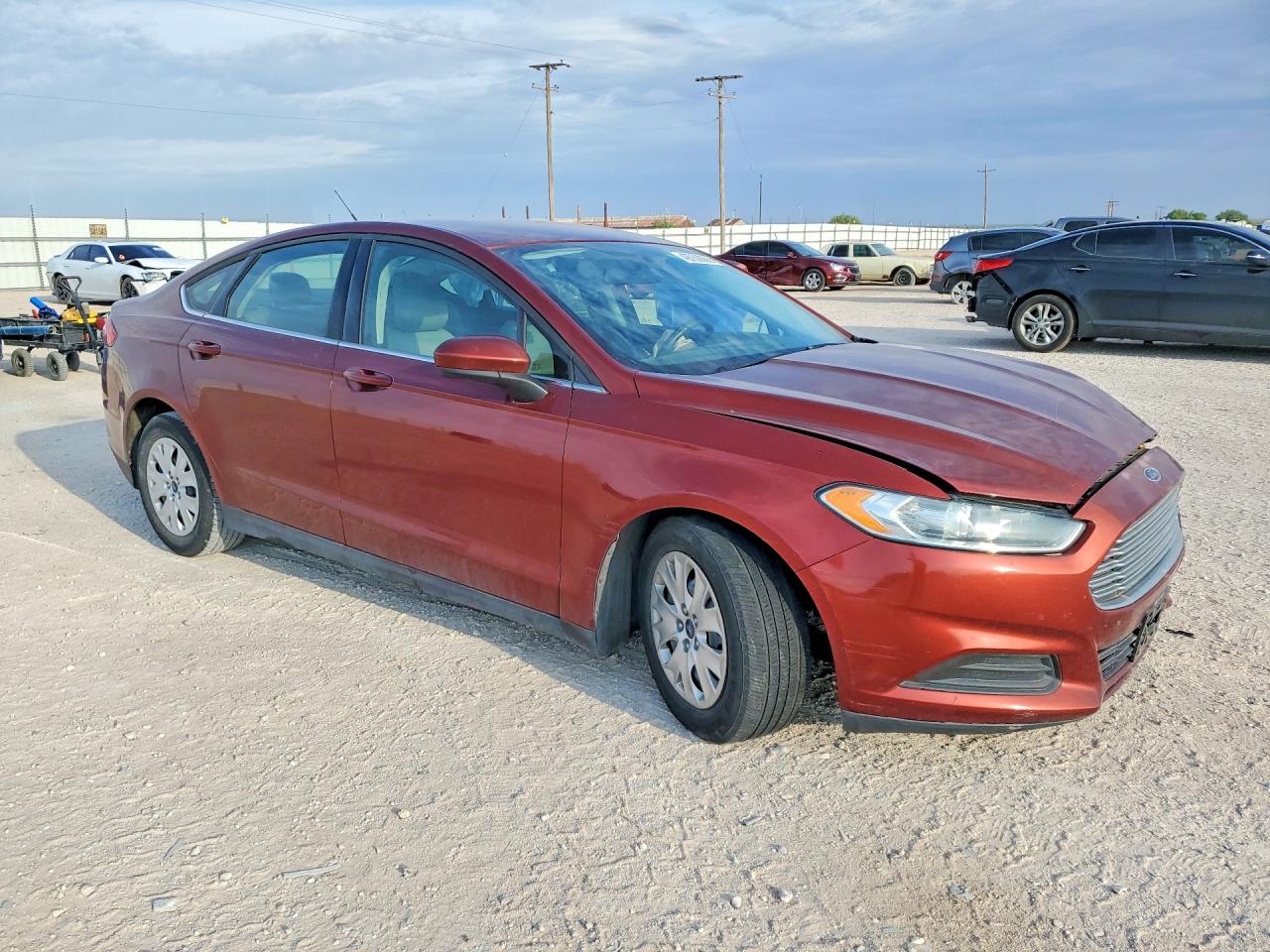 2014 FORD FUSION S photo 10