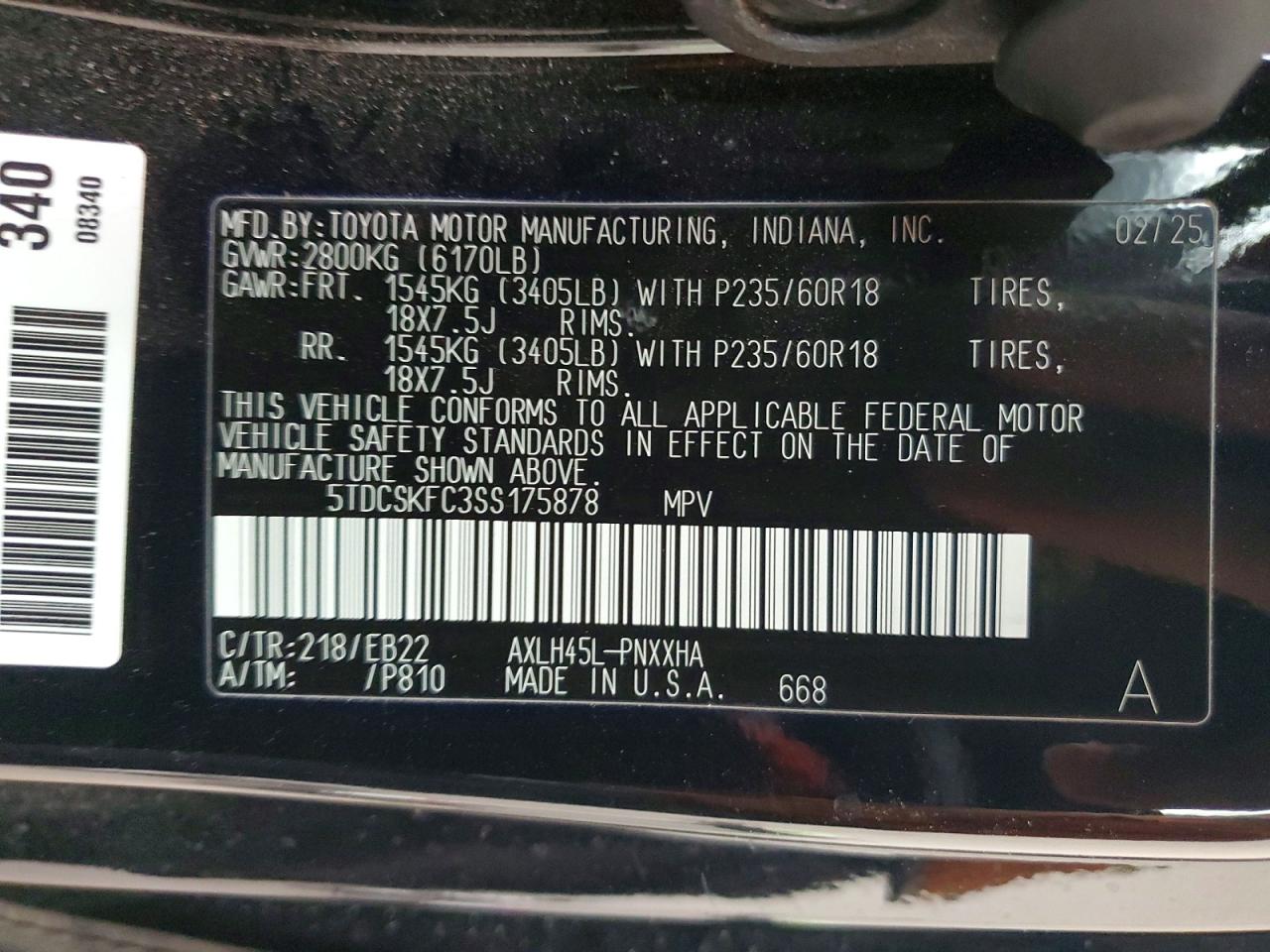 2025 TOYOTA SIENNA WOODLAND EDITION photo 25