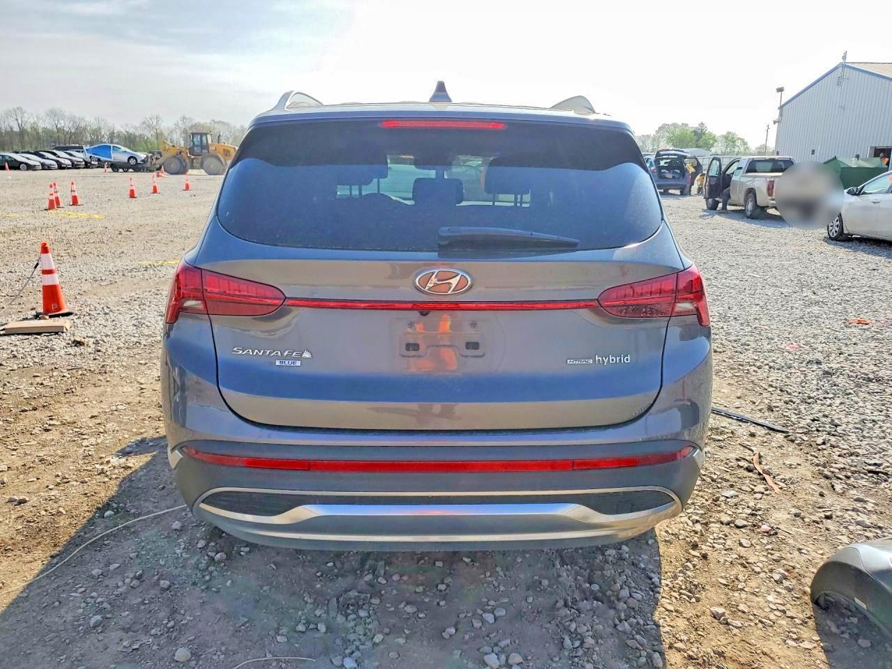 2022 HYUNDAI SANTA FE BLUE photo 11