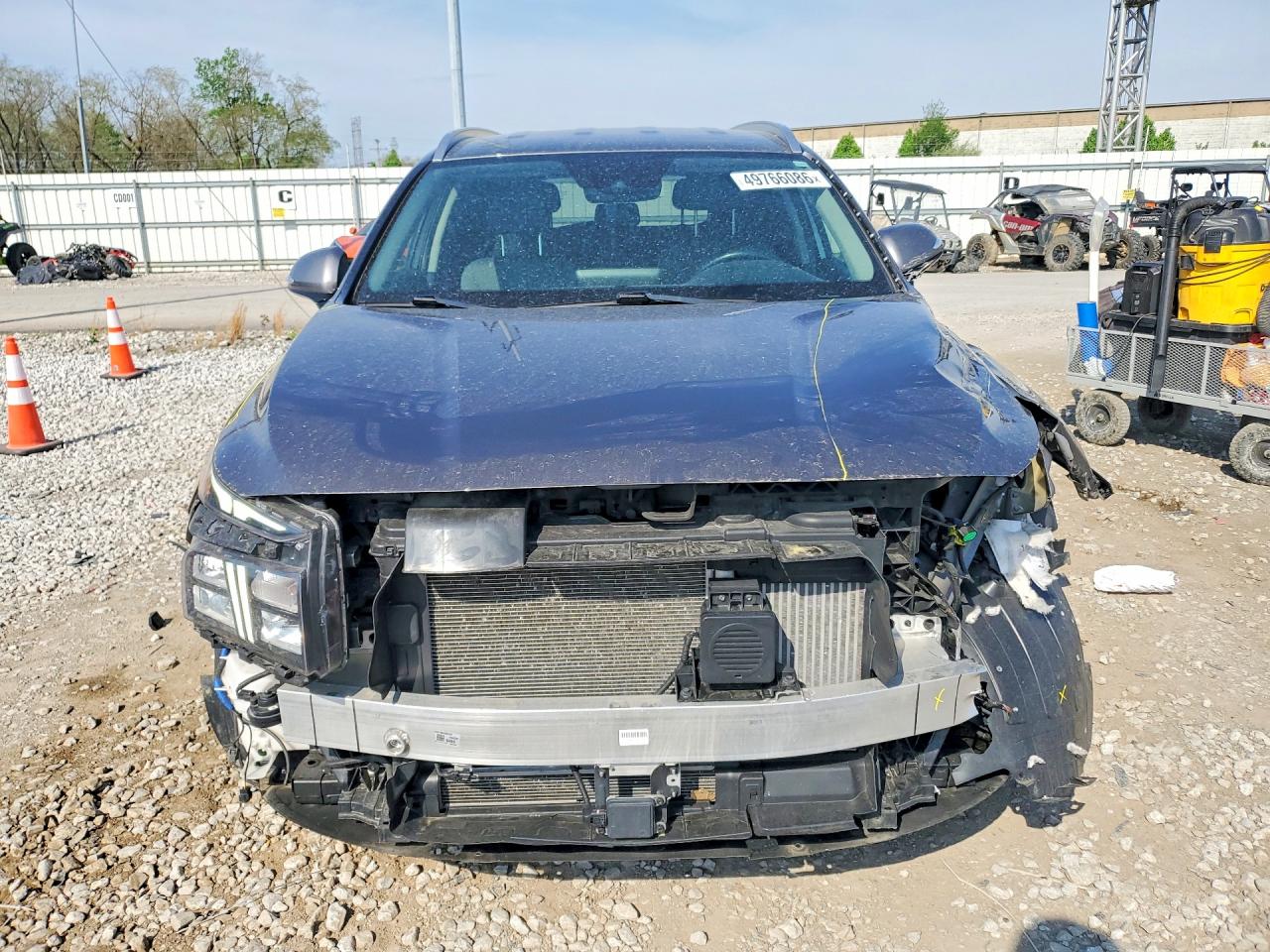2022 HYUNDAI SANTA FE BLUE photo 9