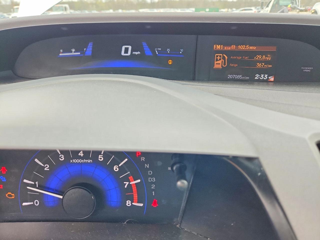2012 HONDA CIVIC LX photo 17