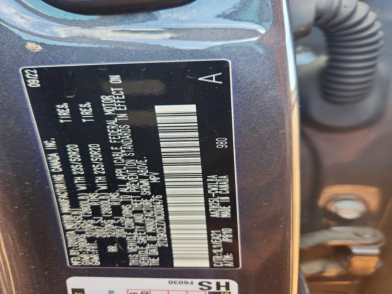 2022 LEXUS NX 350H photo 25