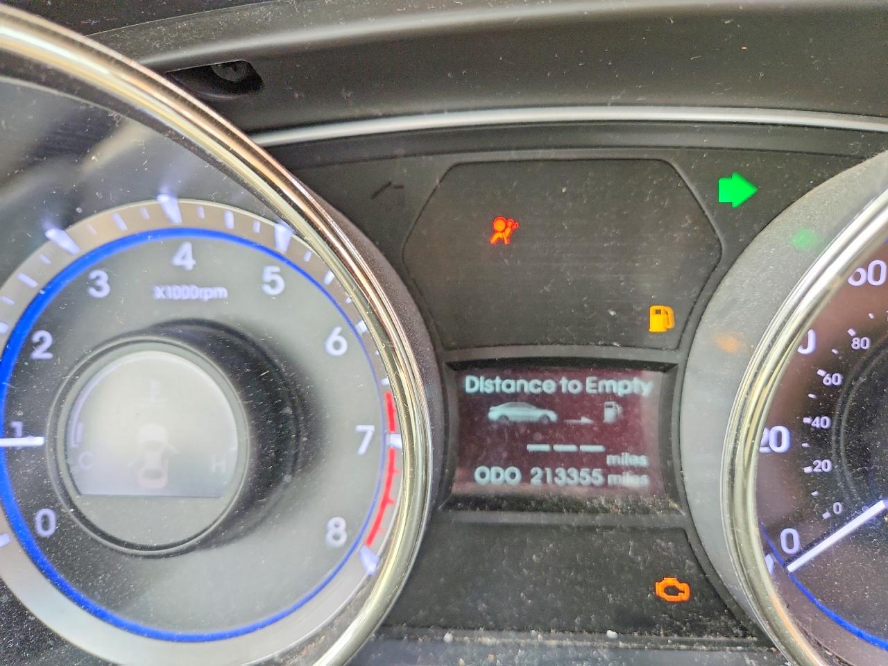 2012 HYUNDAI SONATA GLS photo 9
