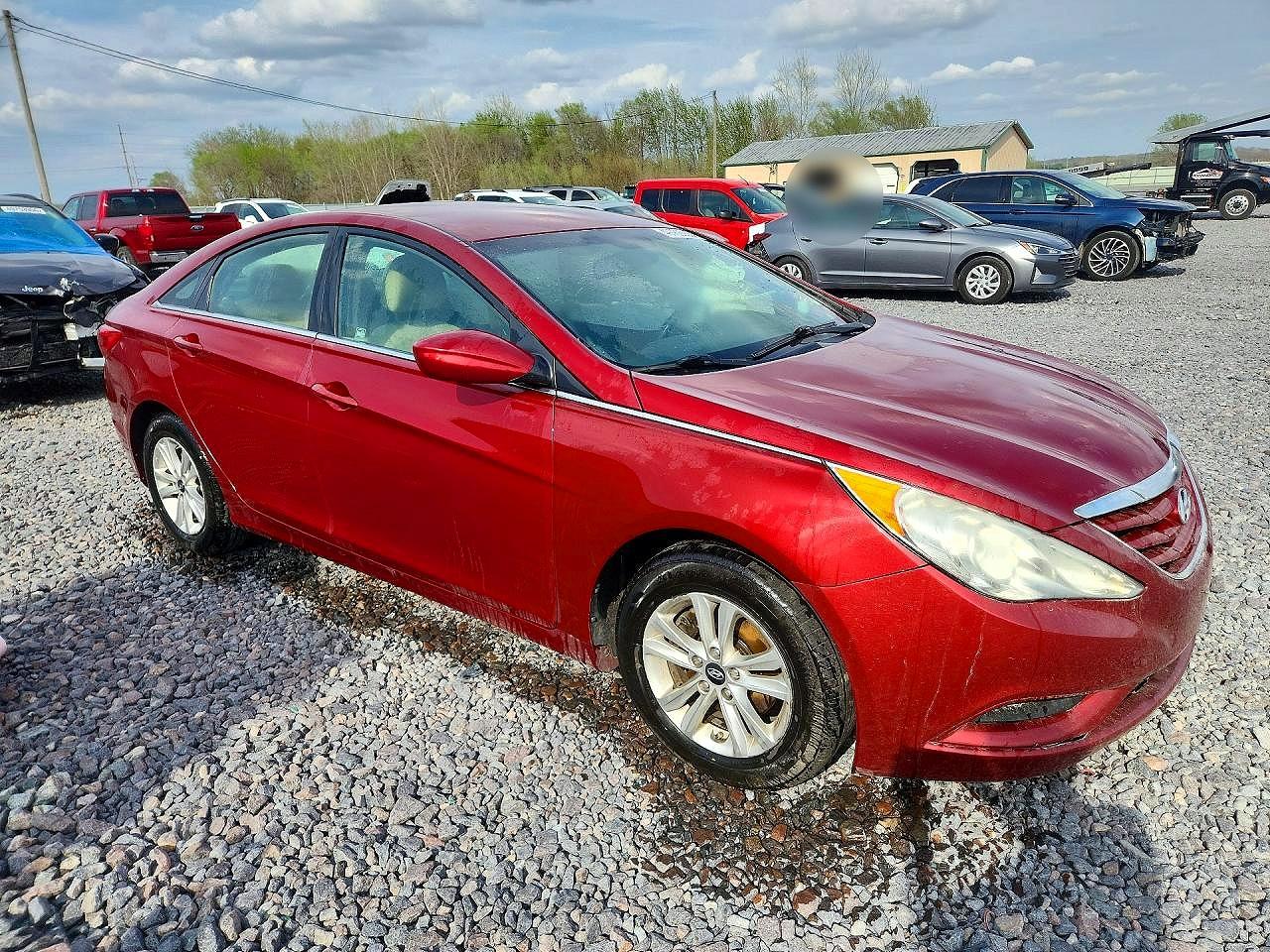 2012 HYUNDAI SONATA GLS photo 4