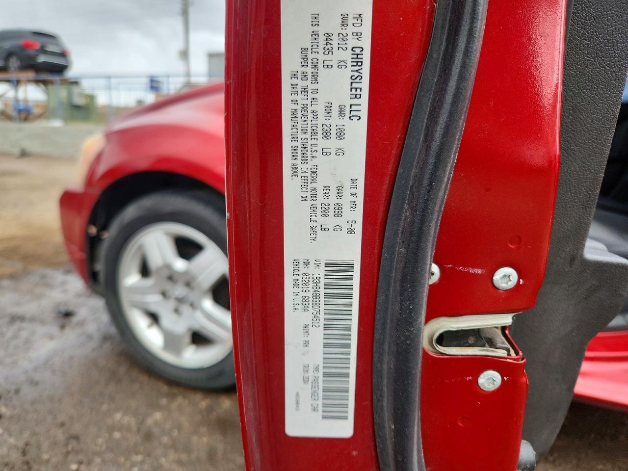 2008 DODGE CALIBER SXT photo 37