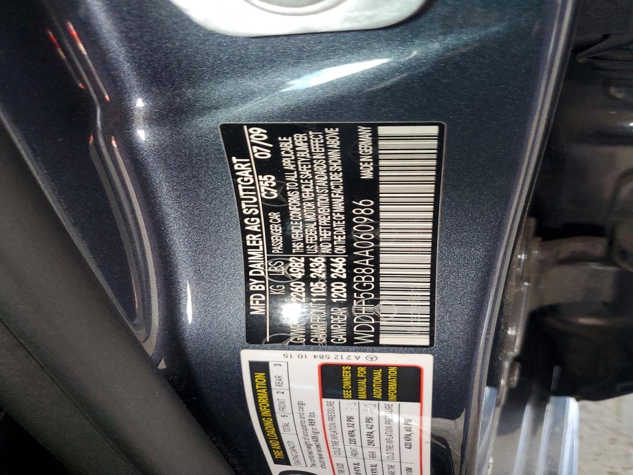 2010 MERCEDES-BENZ E 350 photo 23