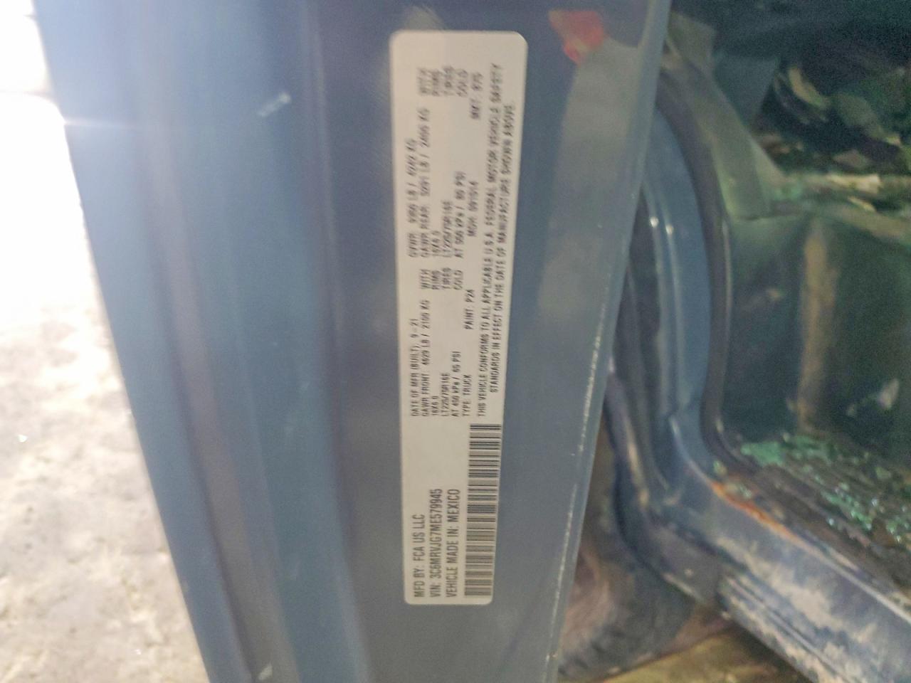 2021 RAM PROMASTER 3500 DELIVERY VAN photo 25