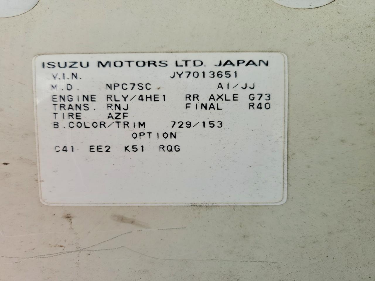 2000 ISUZU NPR photo 12
