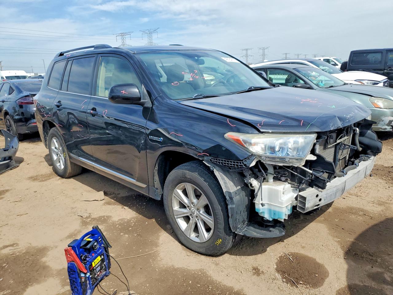 2012 TOYOTA HIGHLANDER HYBRID photo 10
