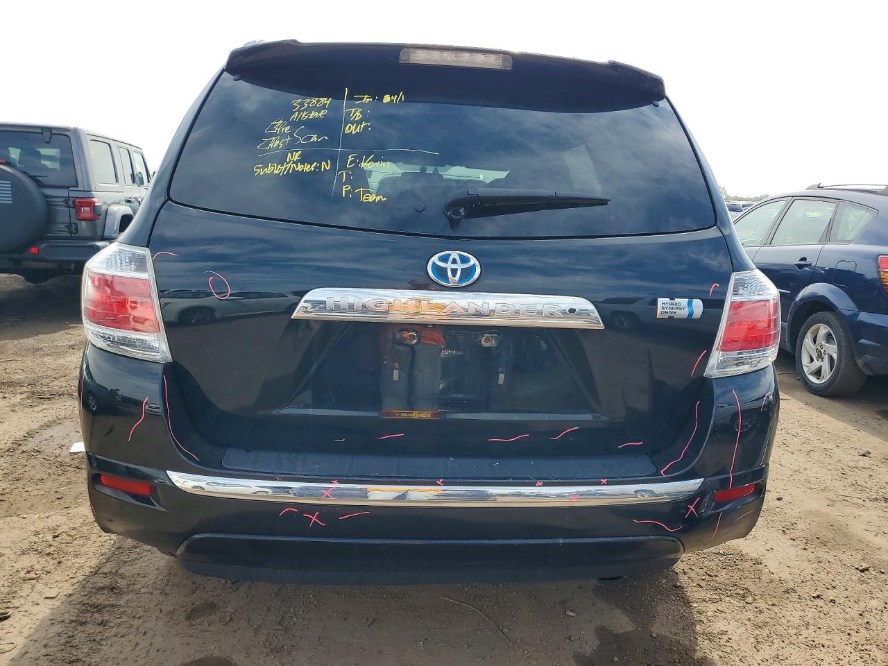 2012 TOYOTA HIGHLANDER HYBRID photo 16