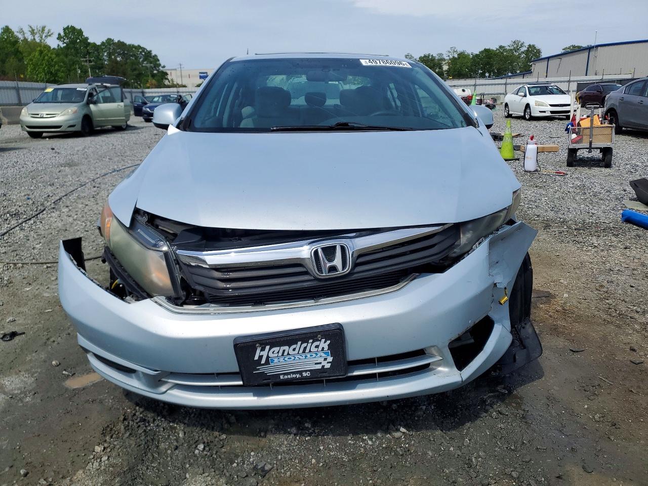 2012 HONDA CIVIC EX photo 9