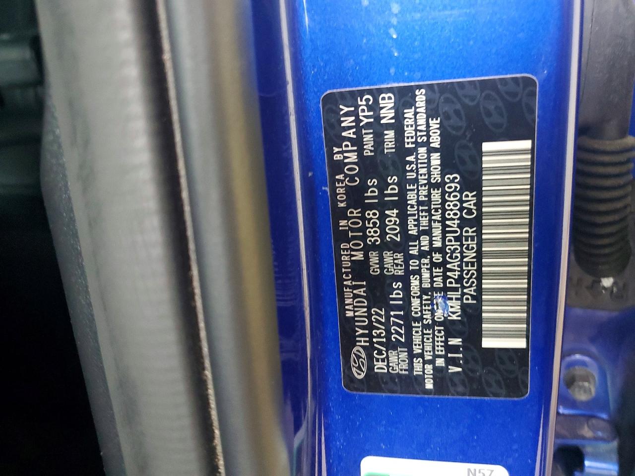 2023 HYUNDAI ELANTRA LIMITED photo 34