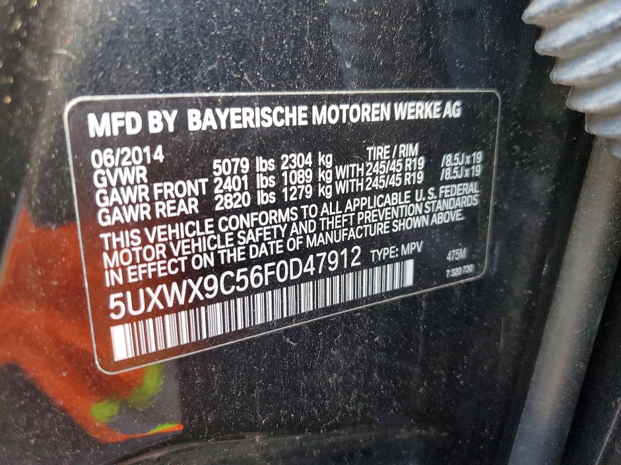 2015 BMW X3 XDRIVE28I photo 25