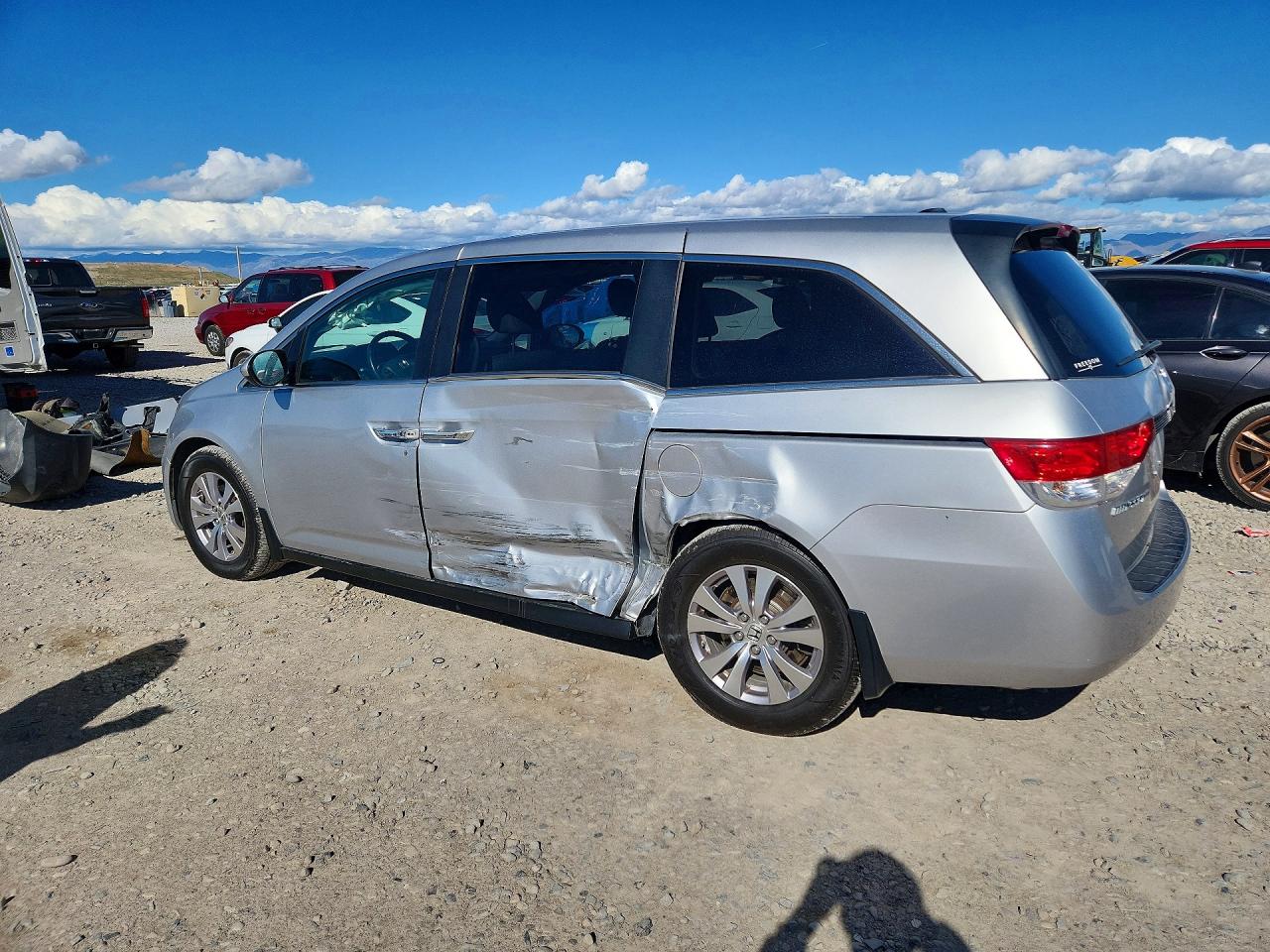 2014 HONDA ODYSSEY EXL photo 4
