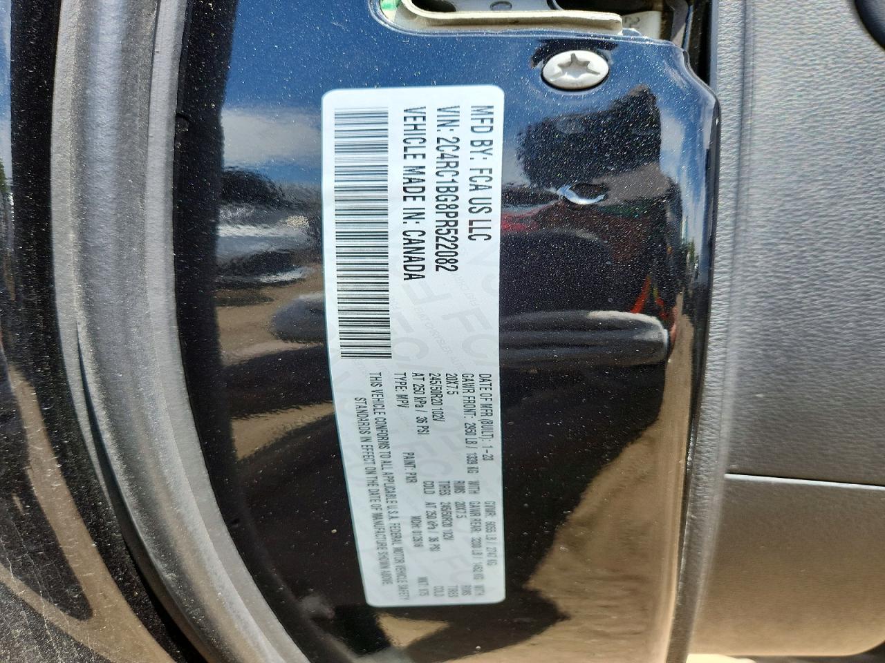 2023 CHRYSLER PACIFICA TOURING L photo 40