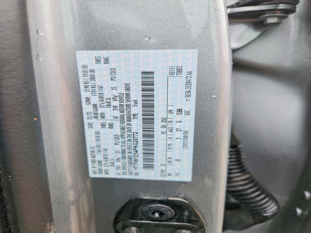 2023 FORD F150 SUPERCREW photo 37