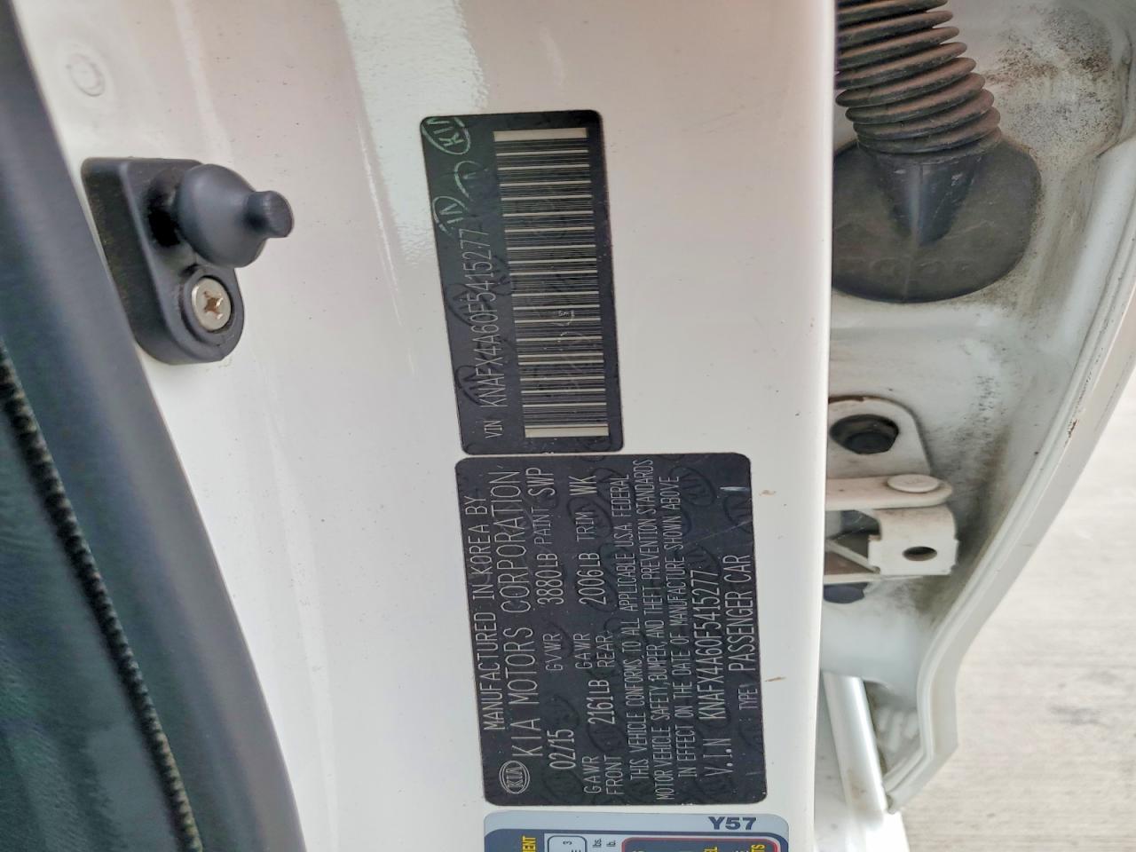 2015 KIA FORTE LX photo 23