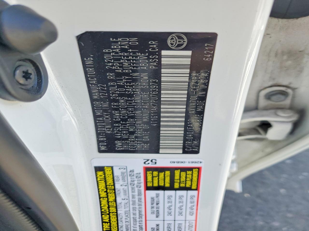 2023 TOYOTA CAMRY SE photo 13