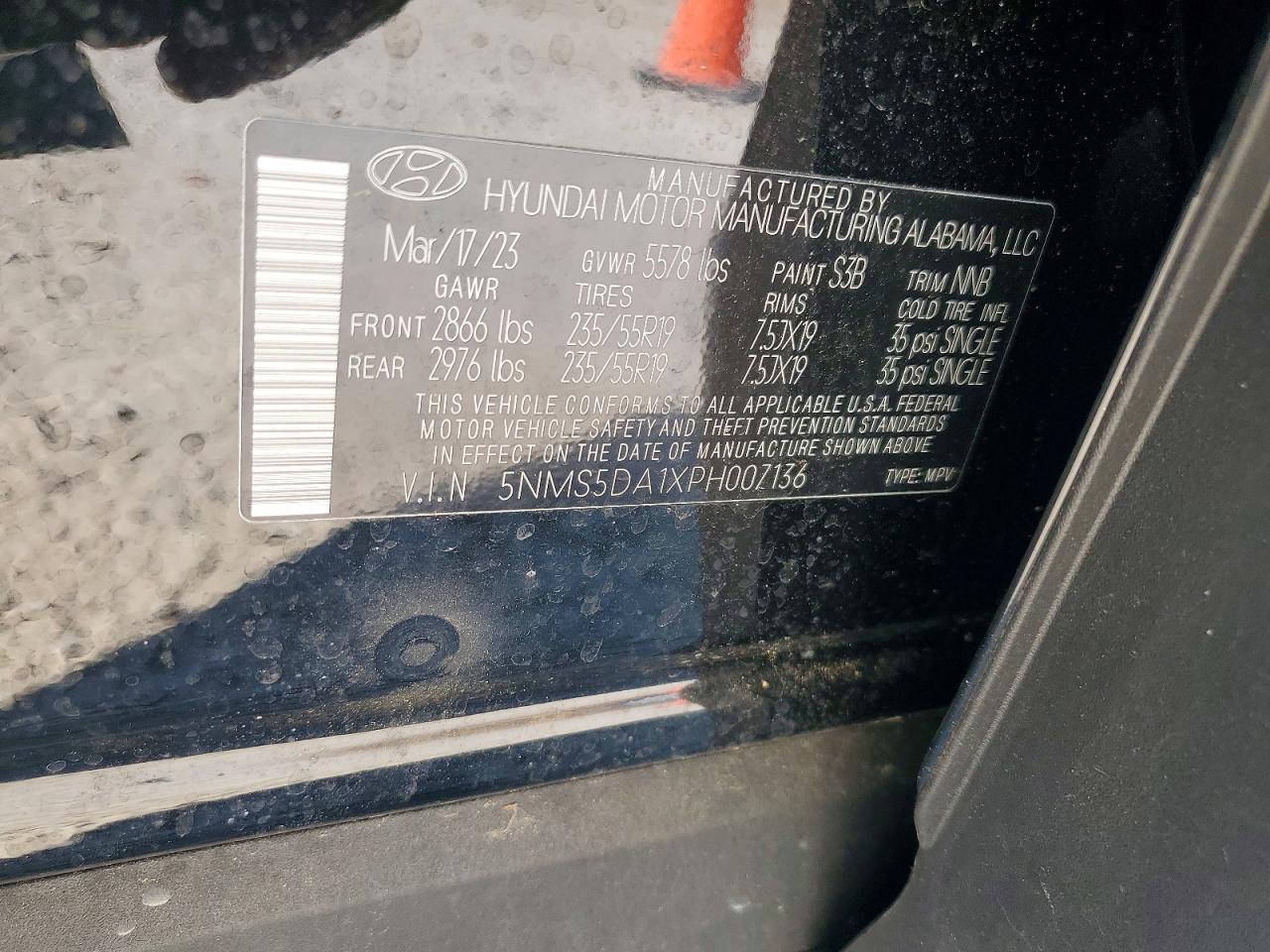 2023 HYUNDAI SANTA FE LIMITED photo 13