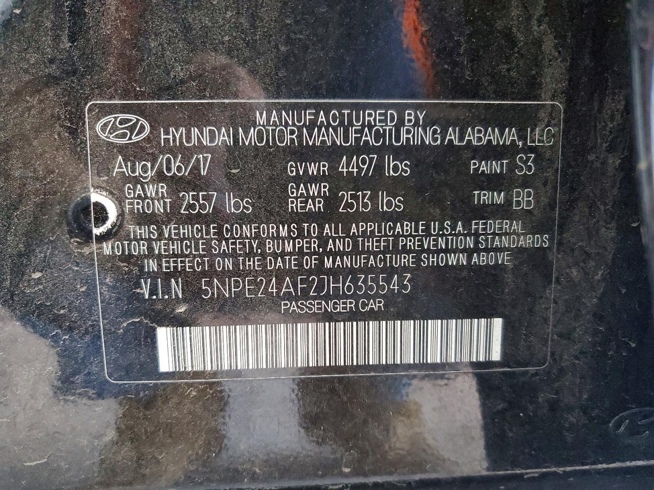 2018 HYUNDAI SONATA SE photo 25