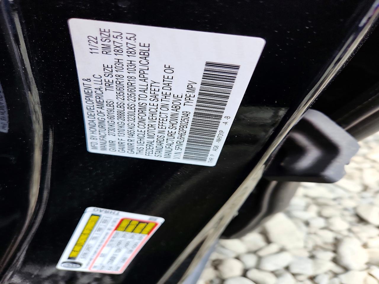 2023 HONDA ODYSSEY EXL photo 37