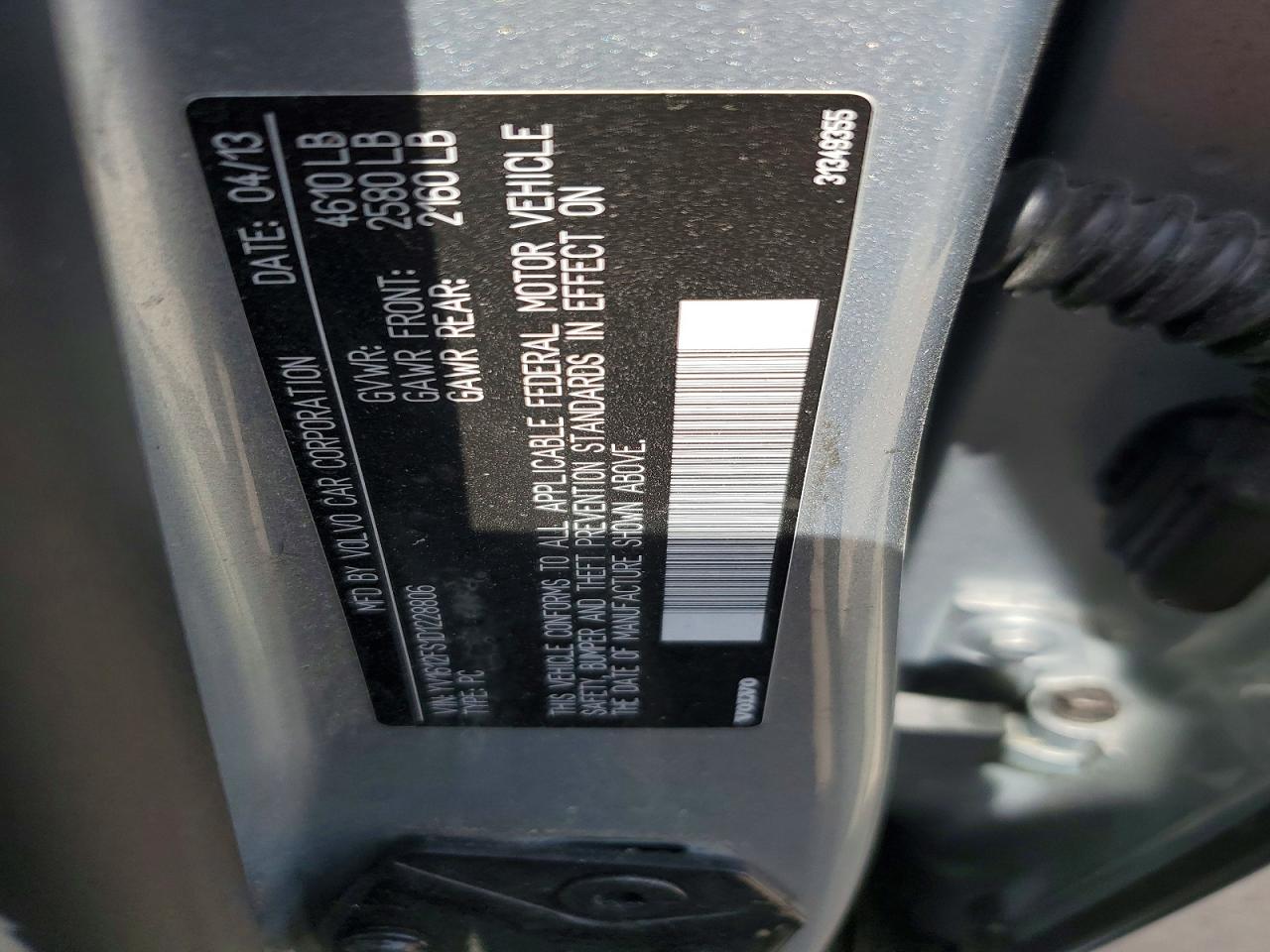 2013 VOLVO S60 T5 photo 34
