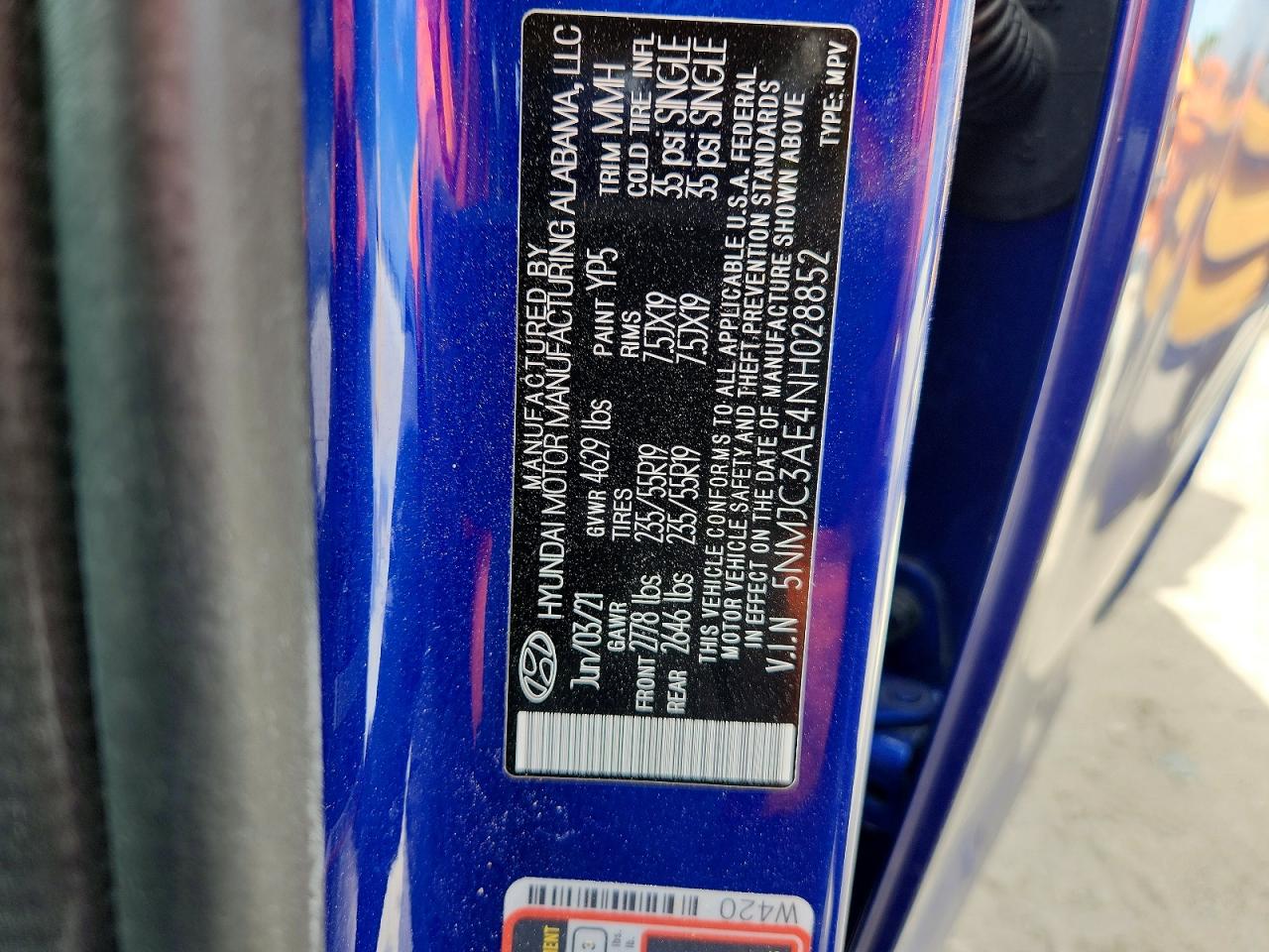 2022 HYUNDAI TUCSON SEL PREMIUM PKG photo 34