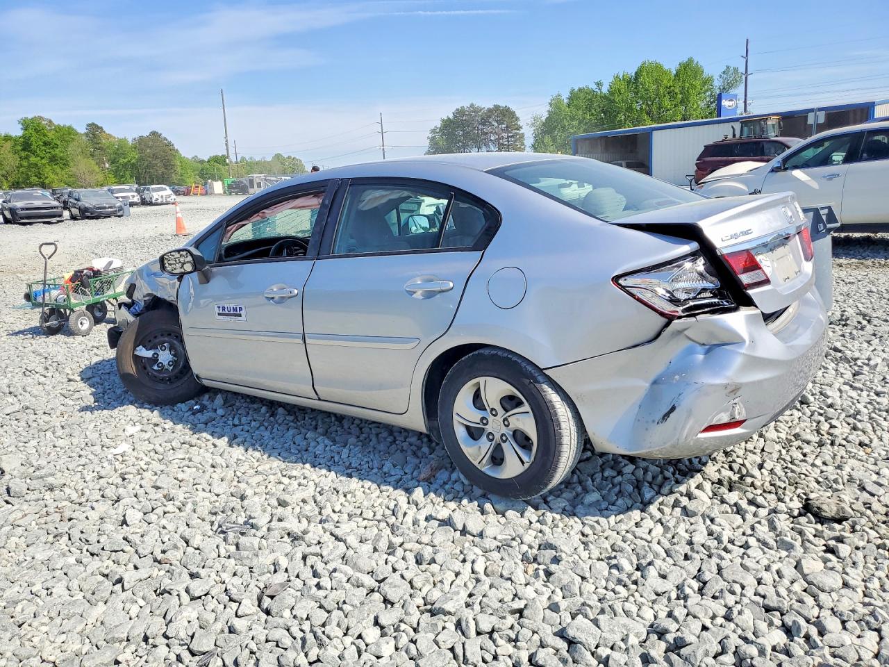 2013 HONDA CIVIC LX photo 2