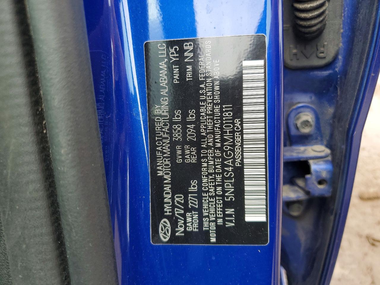 2021 HYUNDAI ELANTRA SEL photo 12
